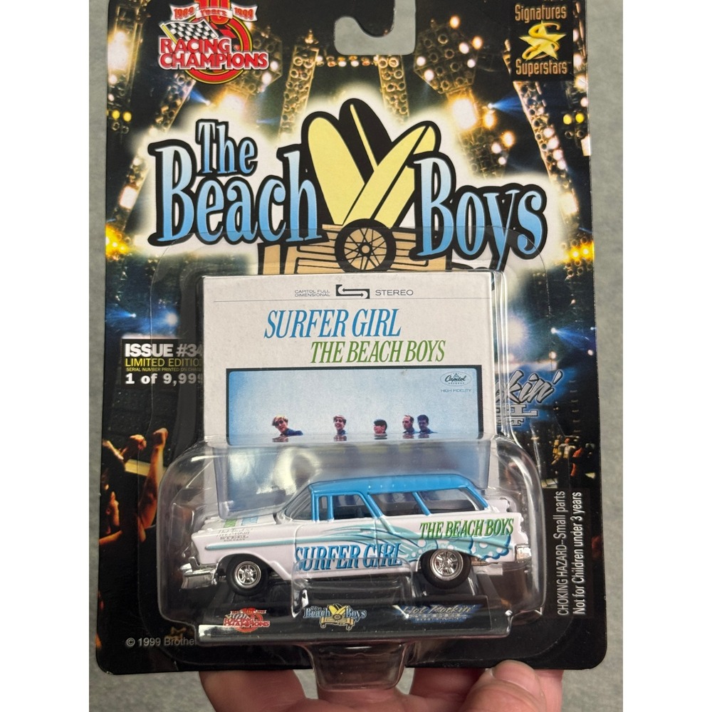 Racing Champions The Beach Boys Surfer Girl 57 Chevy Nomad Die-Cast 1 of 9999